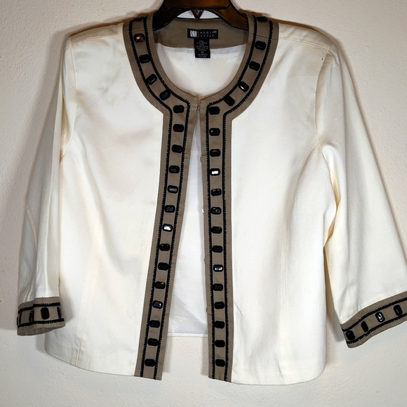 Carole Little Button Jacket Size XL - Picture 1 of 6